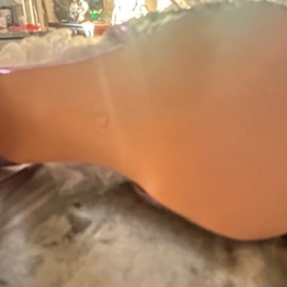 SEXY Pink & Sliver Sequin High Stiletto Boots w/Open Laced Back - Brand New 8.5M - Picture 13 of 16